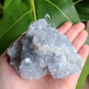 Celestite geode cluster
